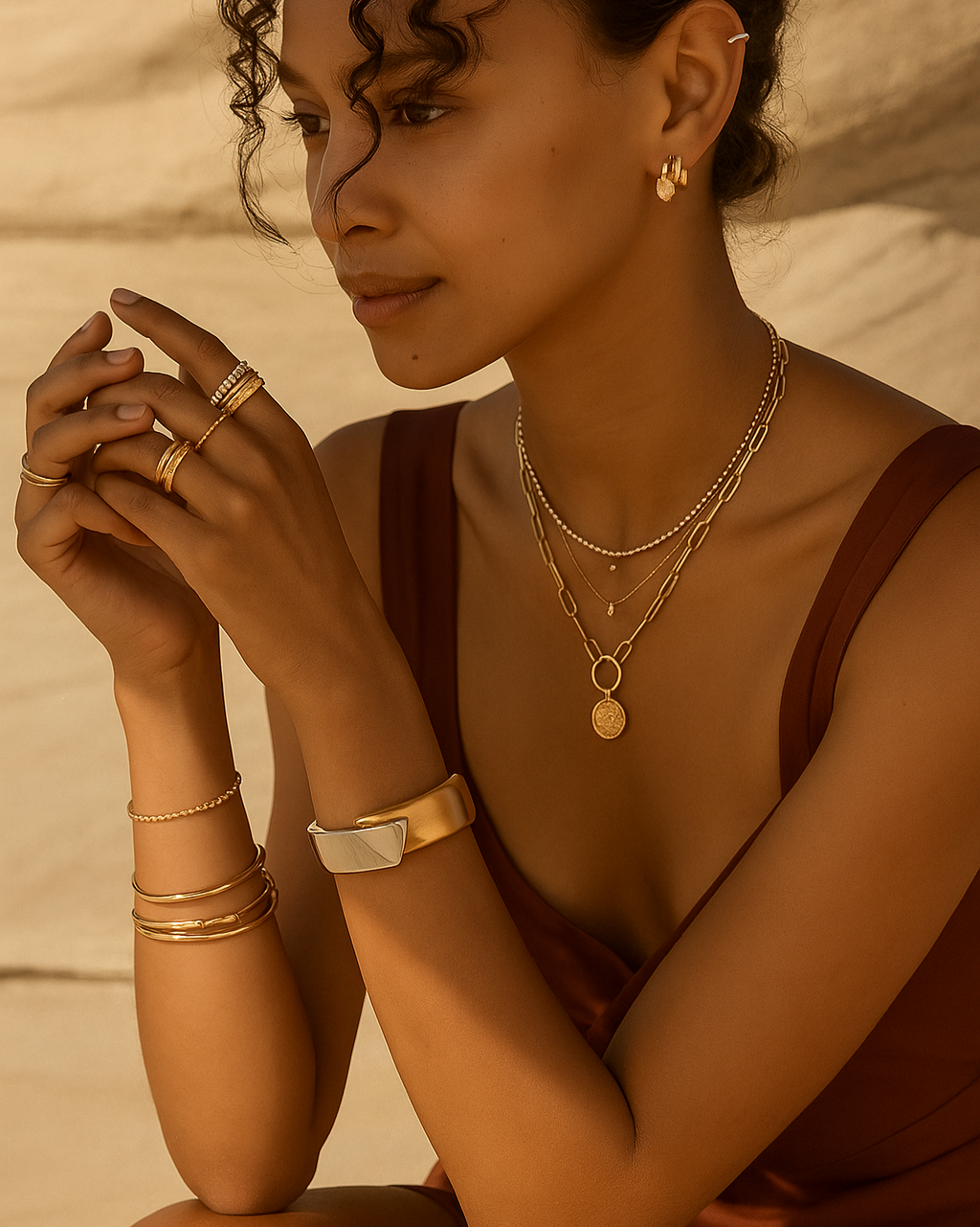 GeoEdge Openable Bracelet