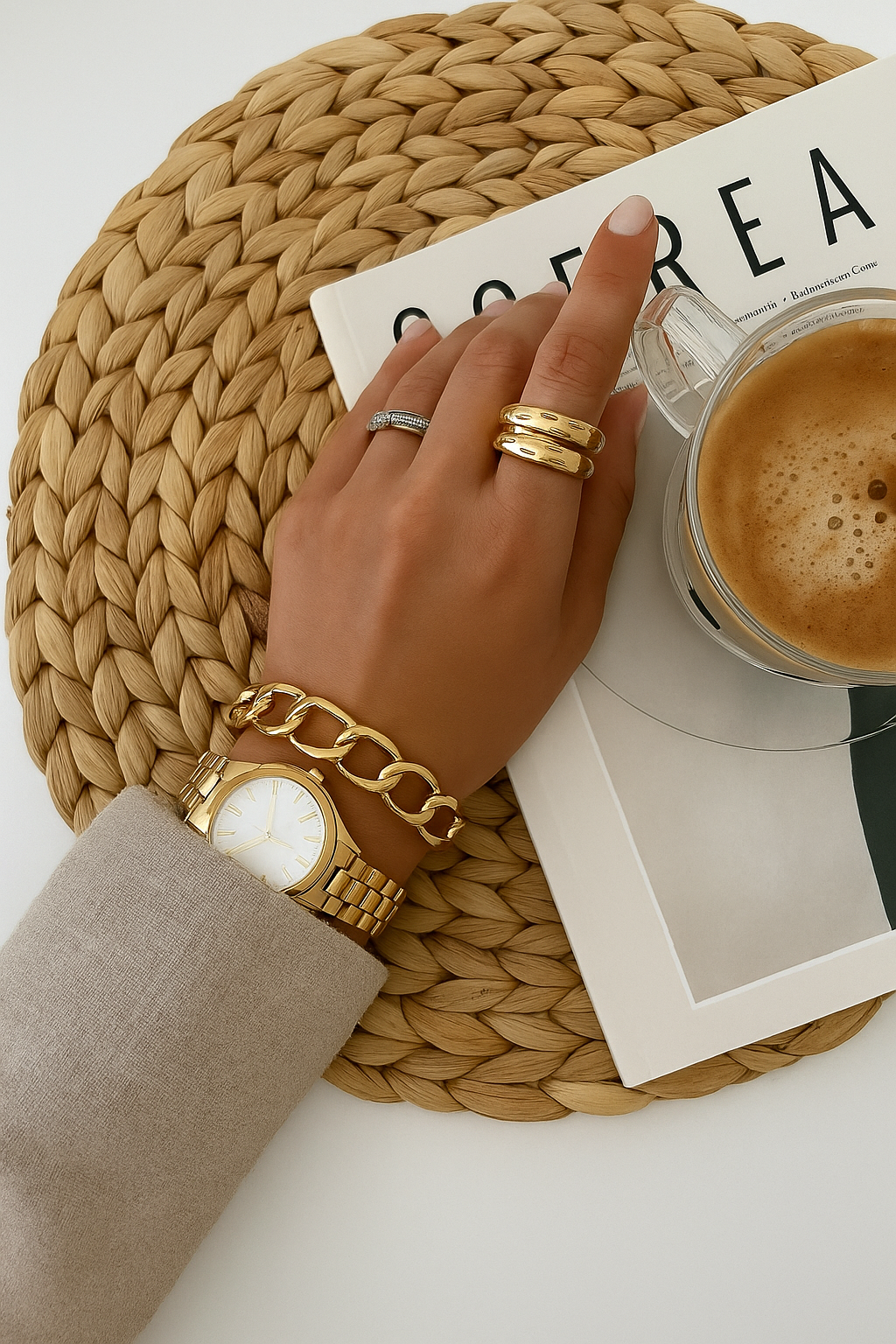 Baguette Luxe Bangle