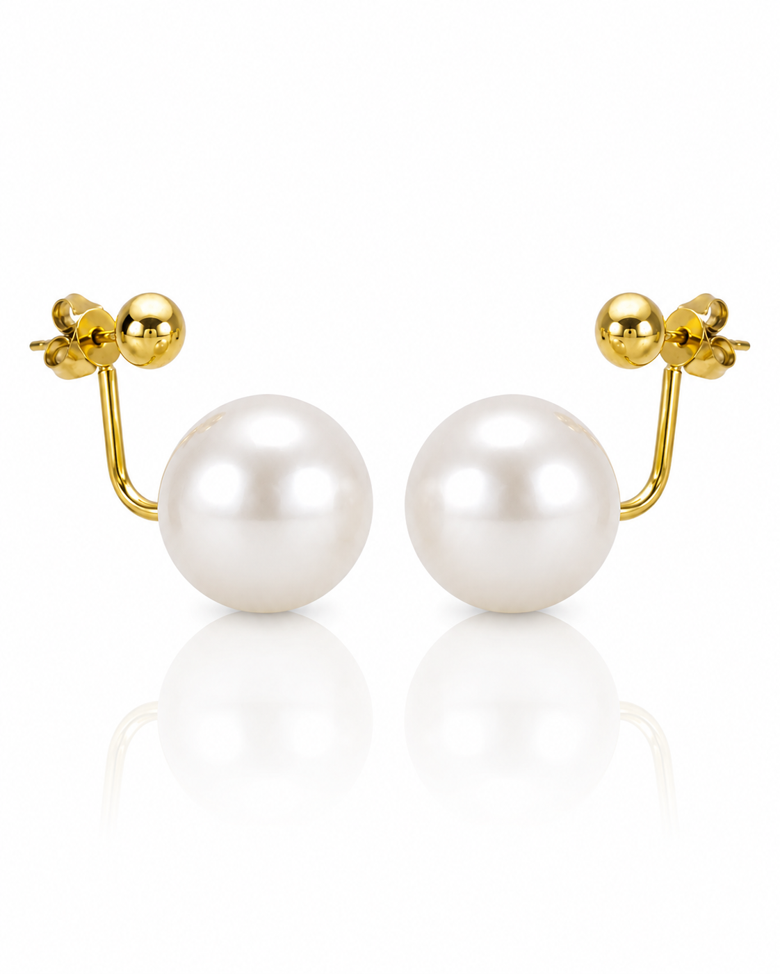 Pearl Jacket Earrings