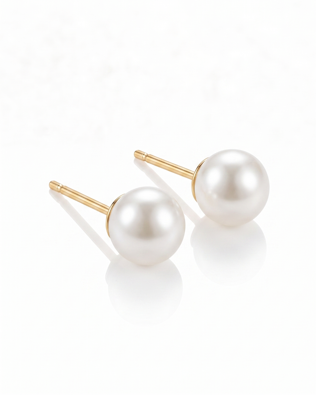 Pearl Ball Stud Earrings