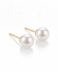 Pearl Ball Stud Earrings