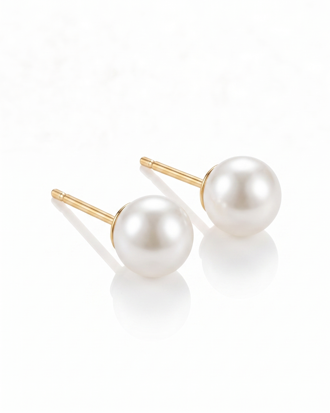 Pearl Ball Stud Earrings