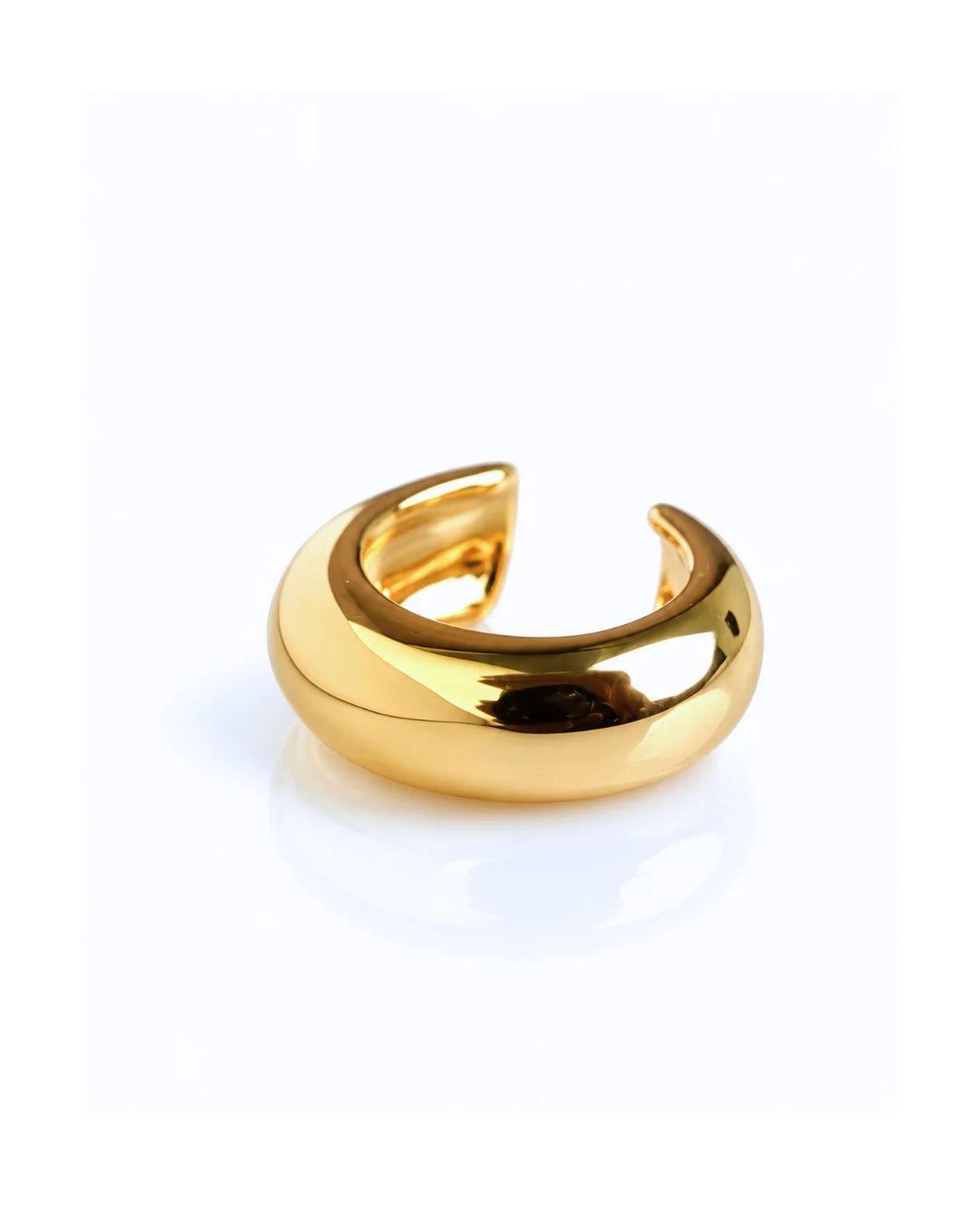 Smooth Domed Sleek Ear Cuff