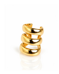 Triple Band Polished Ear Cuff
