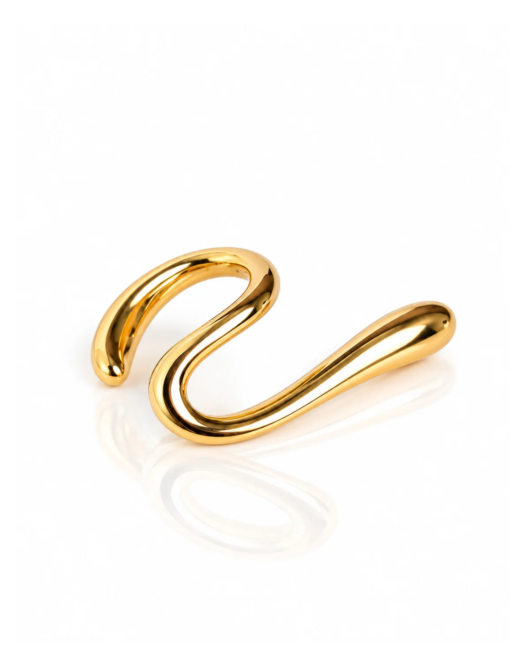 Liquid Tine Sculptural Ear Cuff