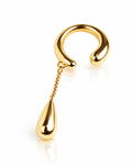 Molten Drop Chain Ear Cuff