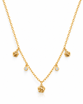 Rose Bloom Station Necklace