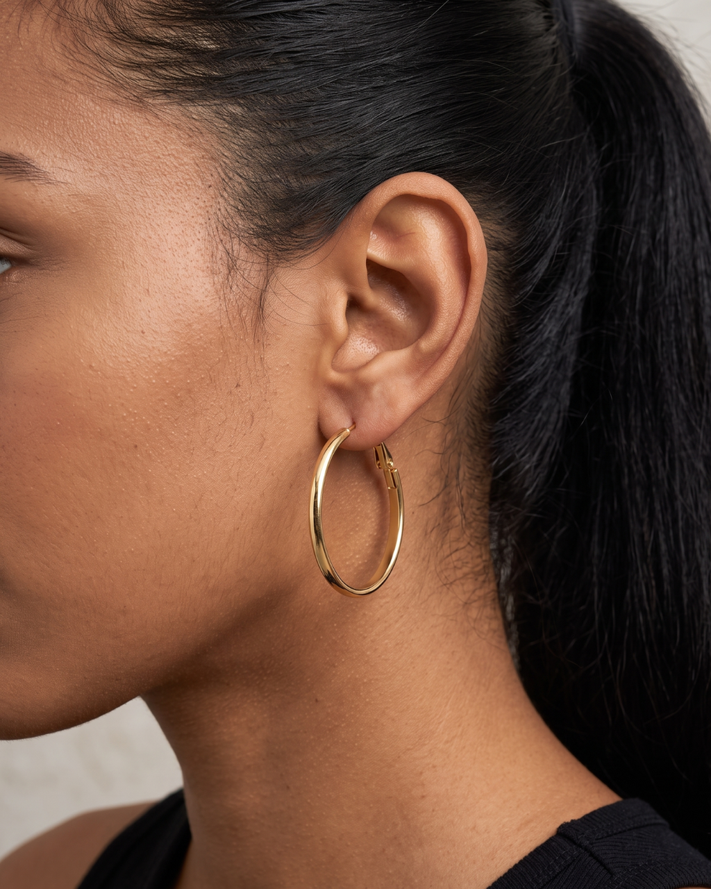 Classic Gold Hoop Earrings
