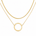 Signature Circle Layers Necklace