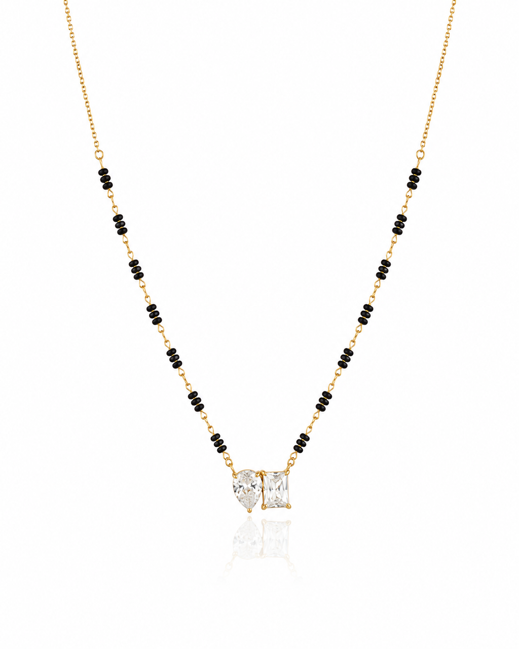 Dual-Stone Heritage Mangalsutra