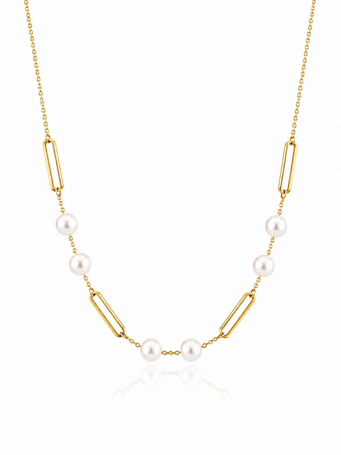 Pearl Link Necklace
