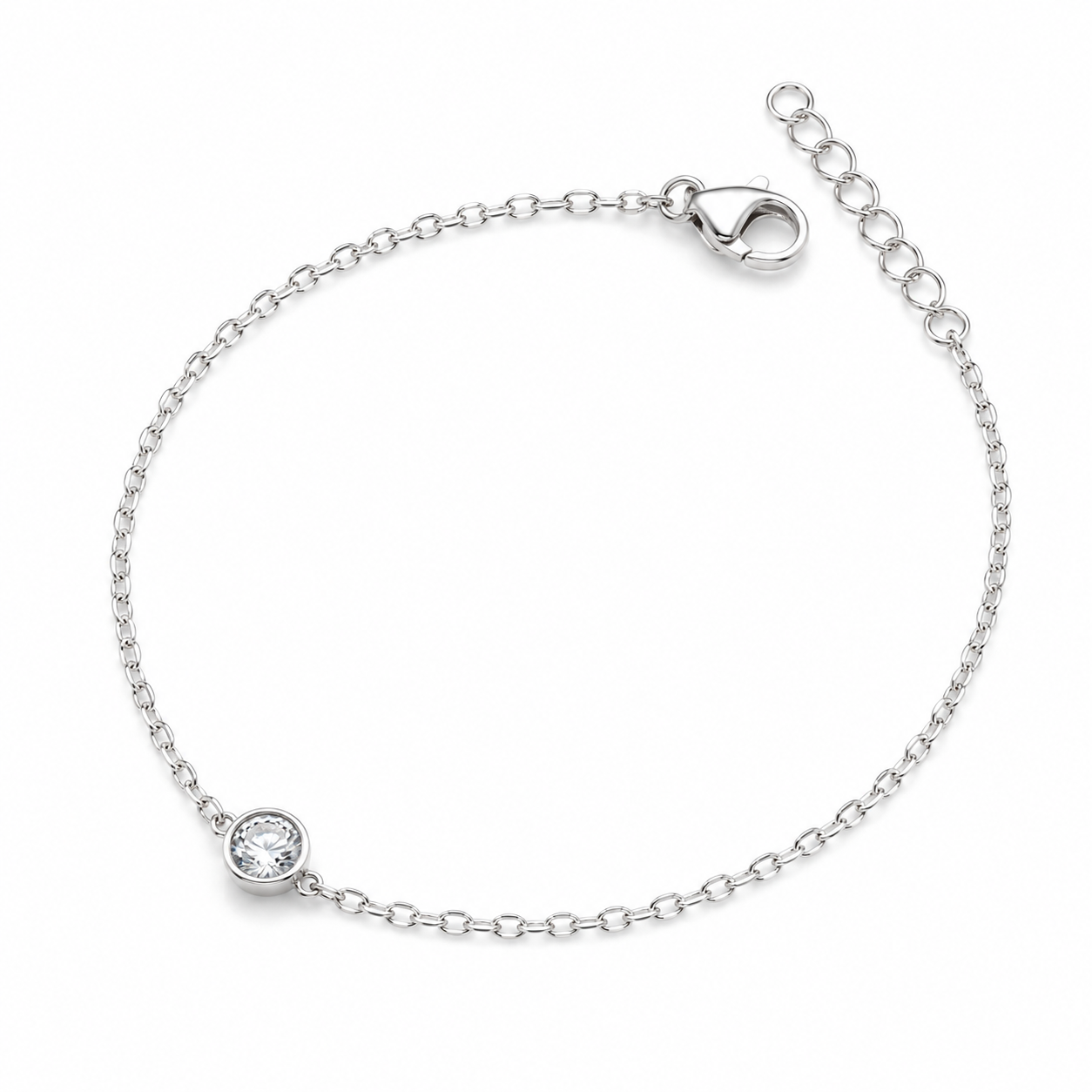 Luna Solitaire Bracelet