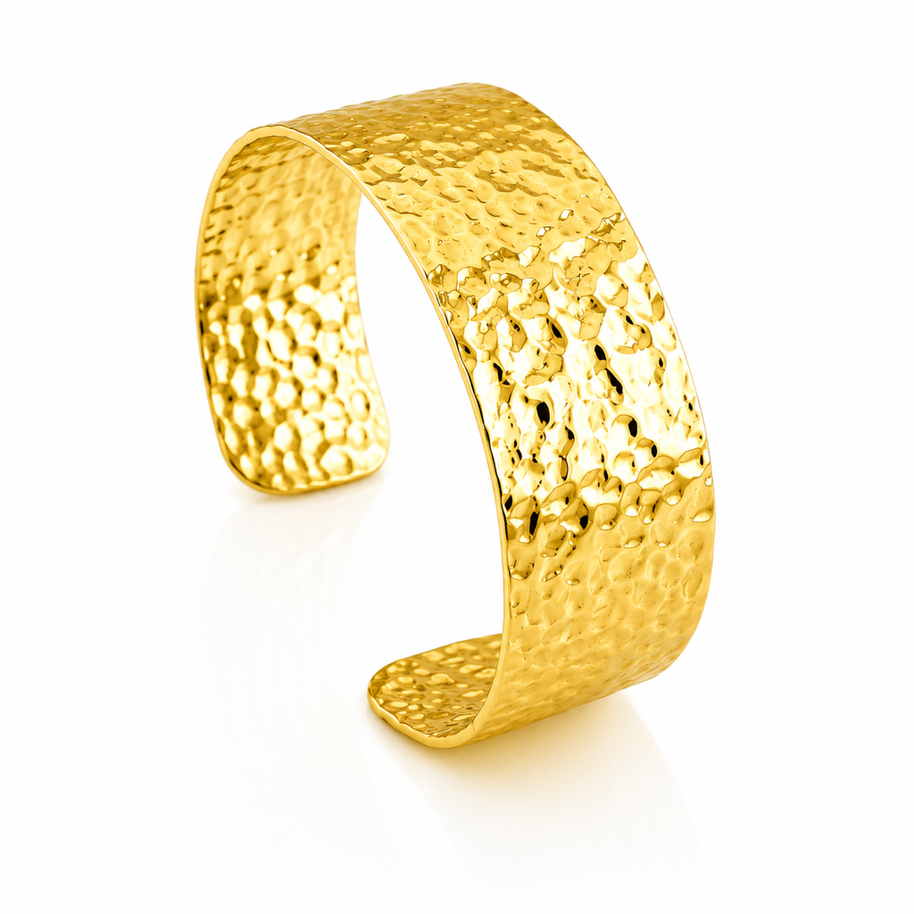 Classic Hammered Cuff