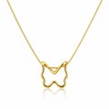 Abstract Flutter Necklace