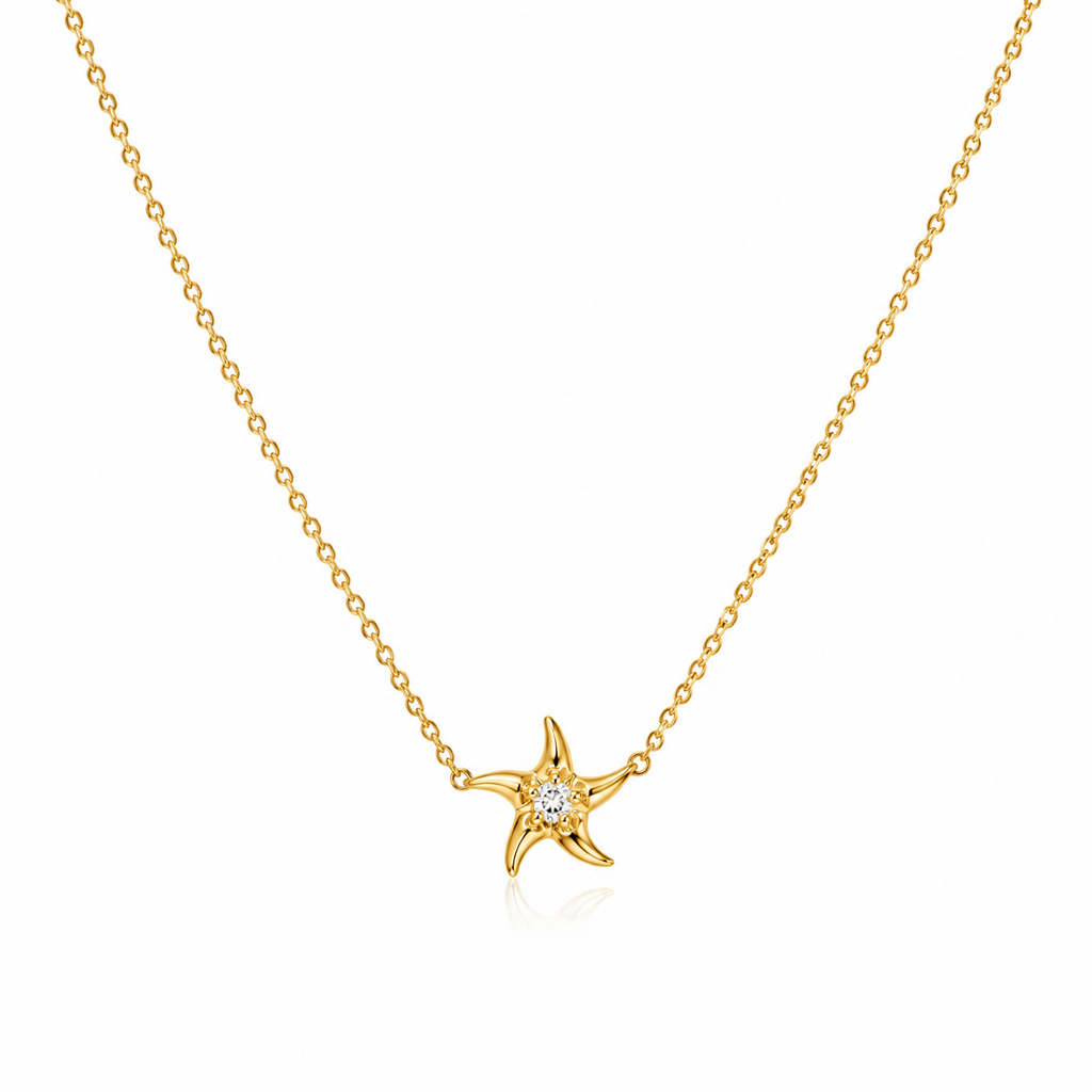 Coastal Starfish Necklace