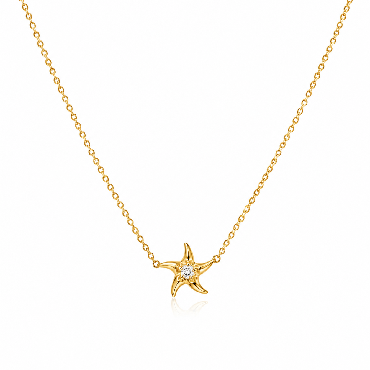 Coastal Starfish Necklace