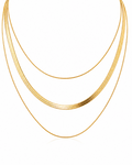 Snake & Rope Trio Necklace