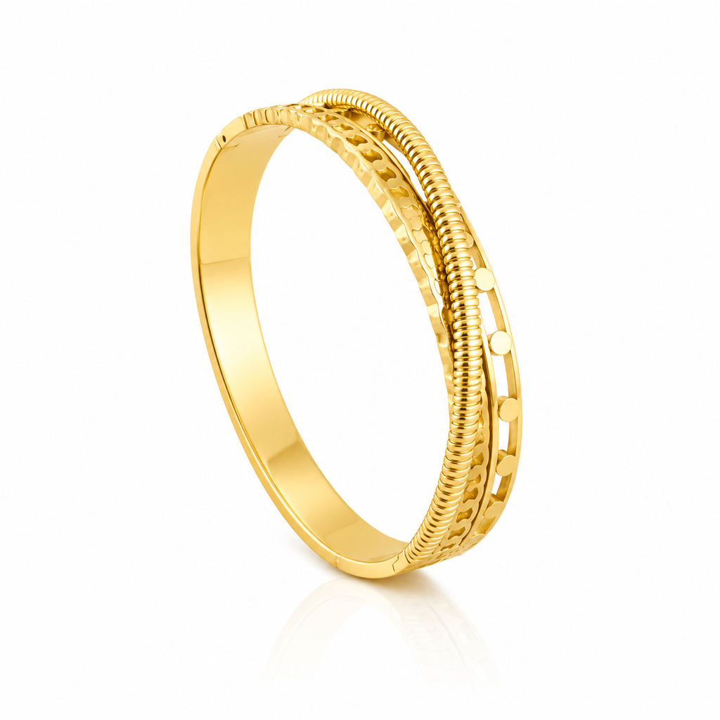 Textured Harmony Bangle