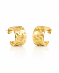Lithos Hammered Cuff Studs