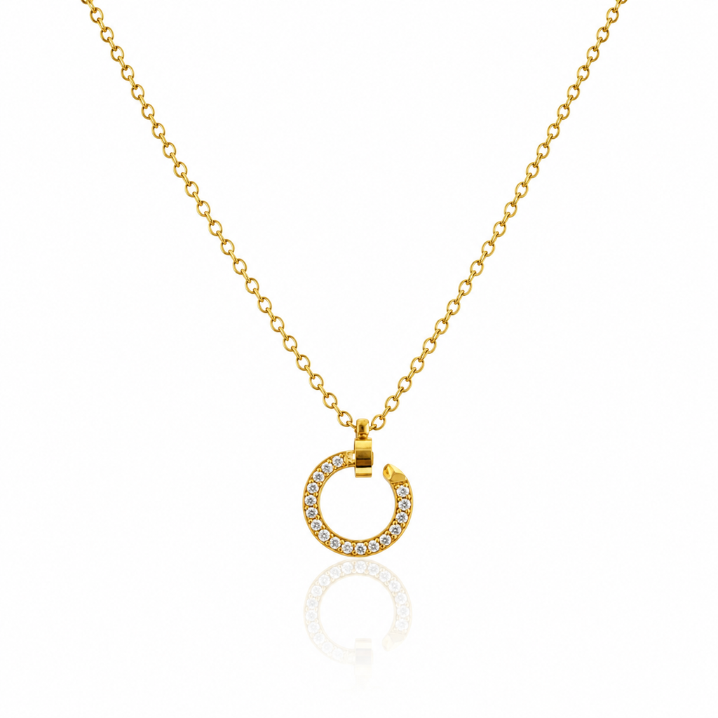 Aura Halo Circle Pendant