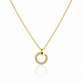 Aura Halo Circle Pendant