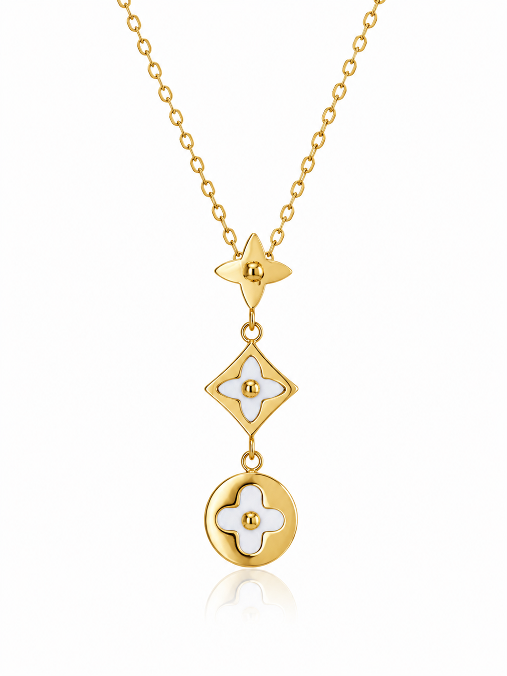 MOP Charm Necklace