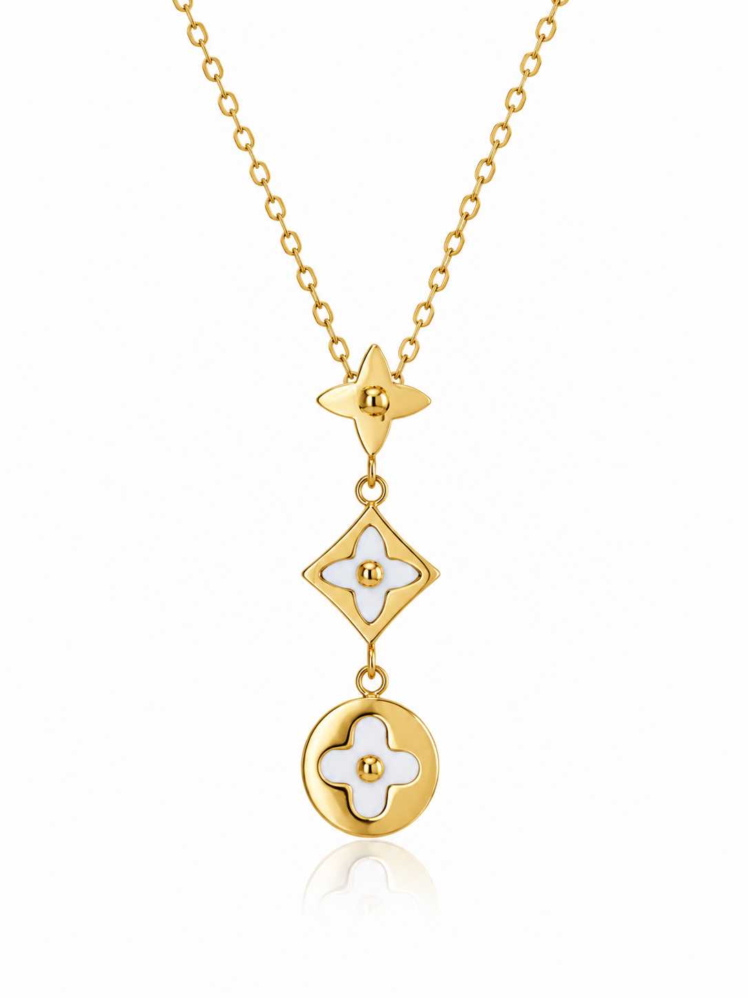 MOP Charm Necklace