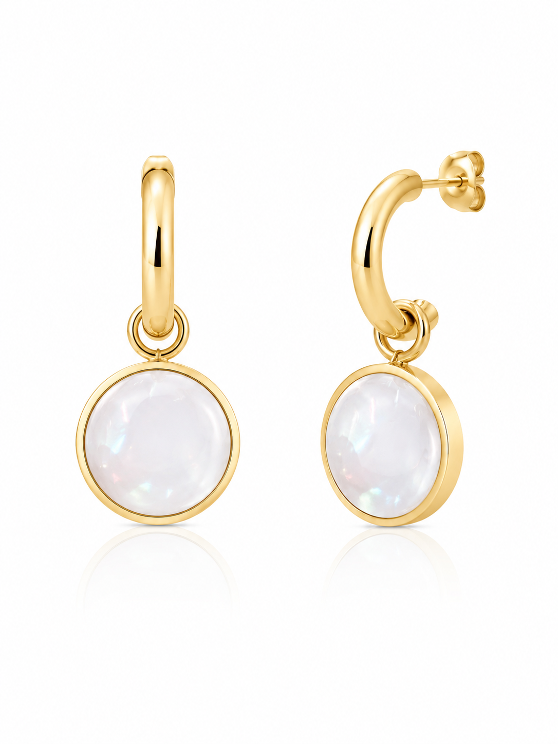 Lunar Glow Drop Earrings
