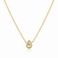 Serene Teardrop Necklace