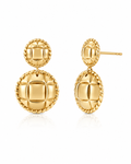 Classic Medallion Earrings