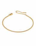 Minimalist Golden Link Anklet