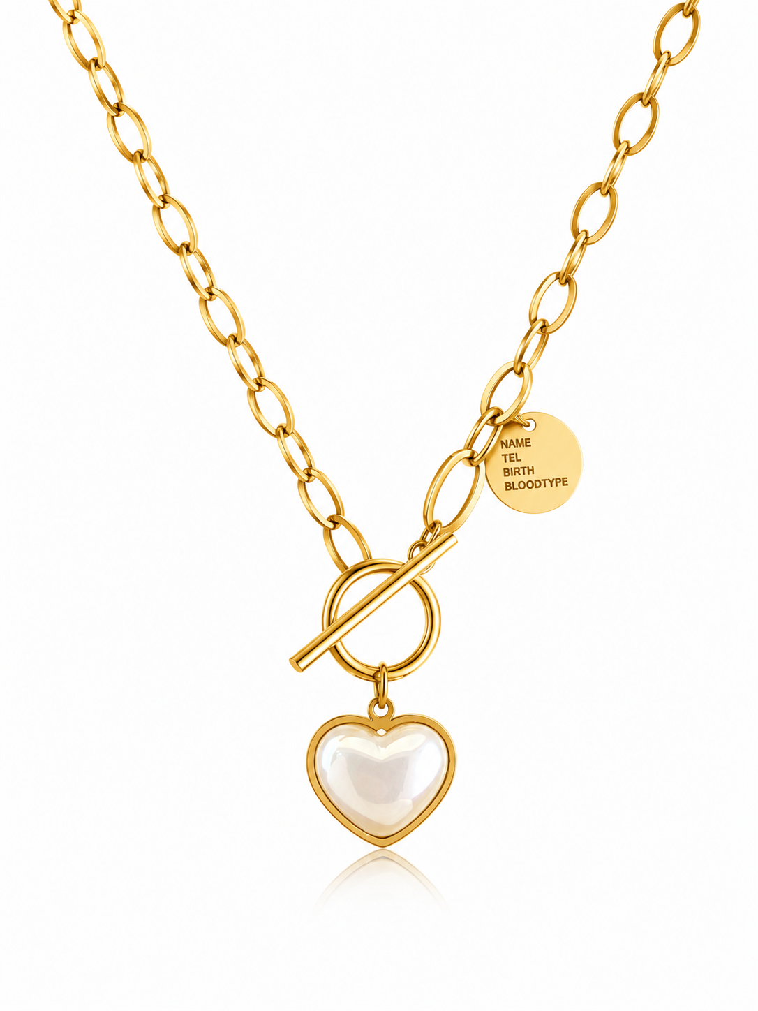 Heart of Pearl Necklace