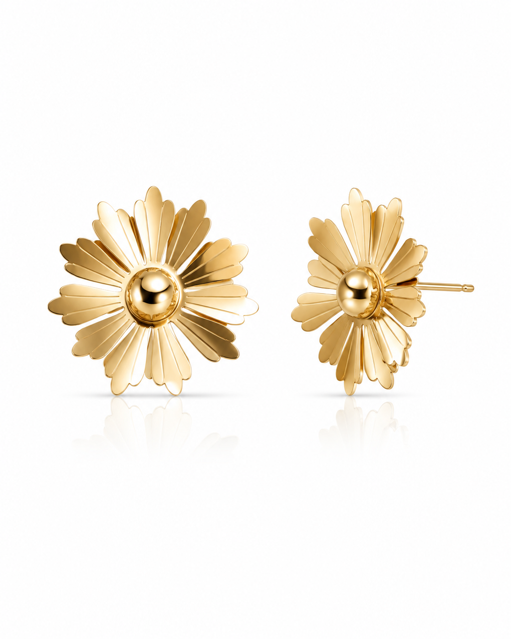 Golden Daisy Luxe Earrings