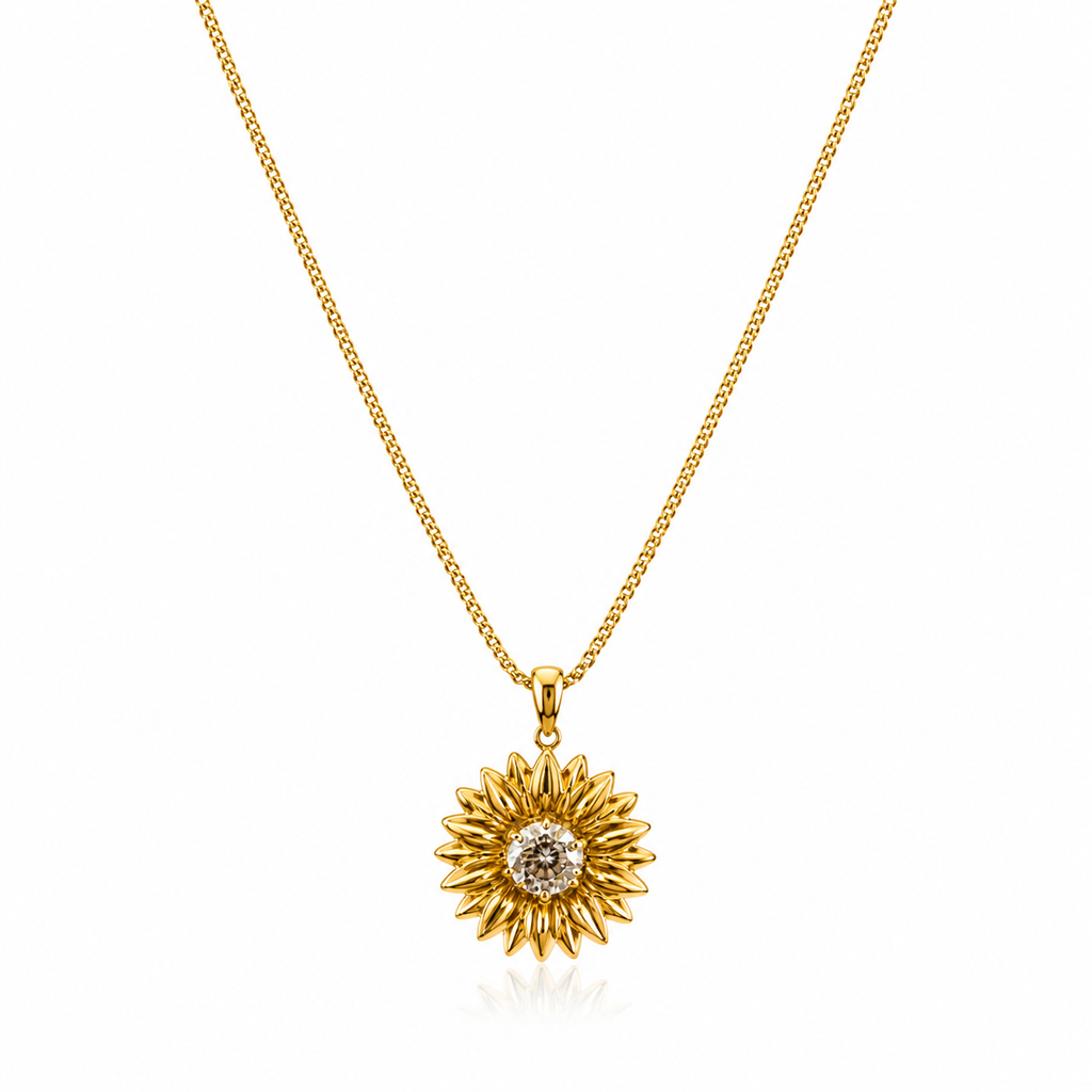 Radiant Sunflower Necklace