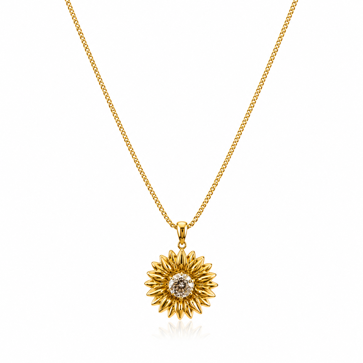 Radiant Sunflower Necklace