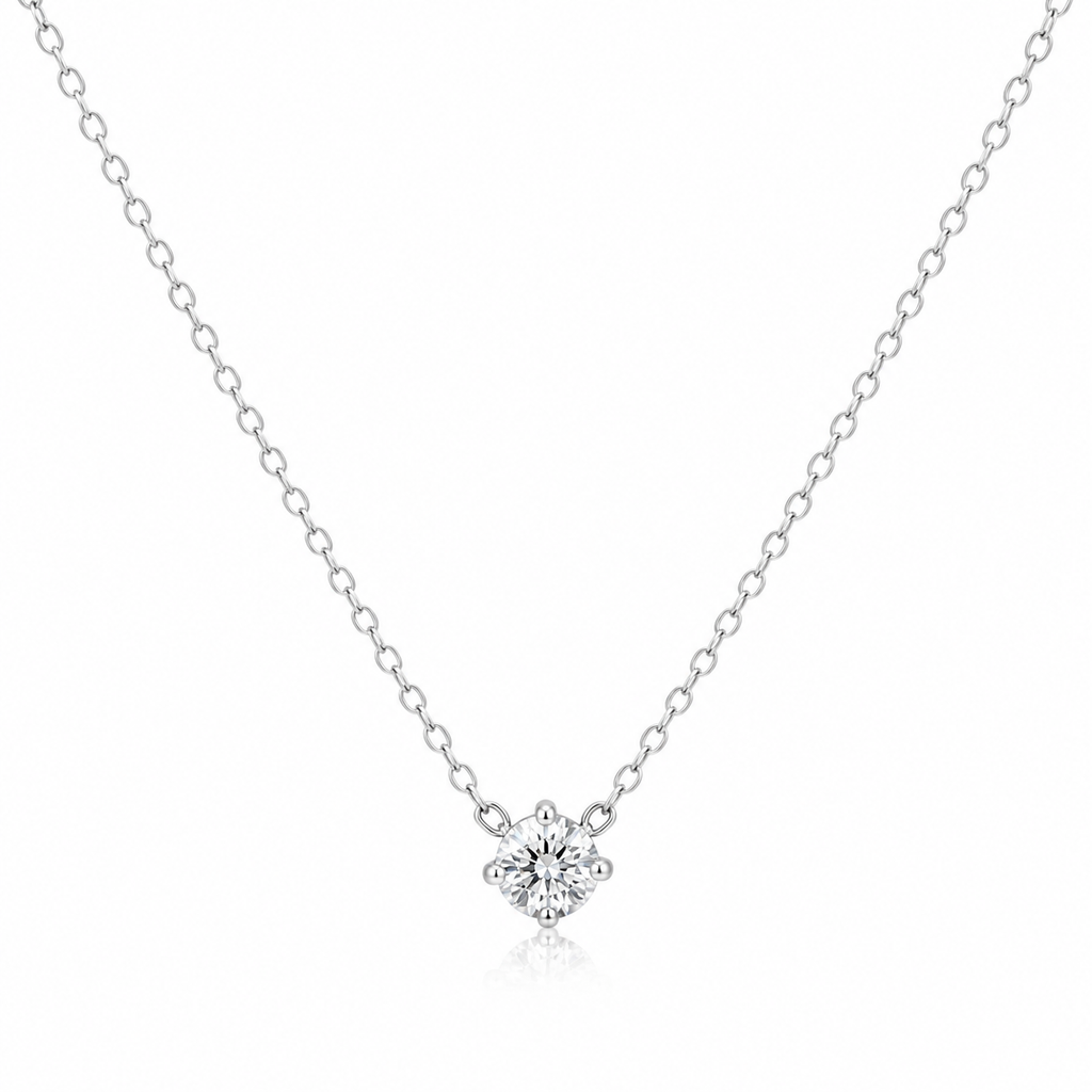 Celestial Solitaire Necklace