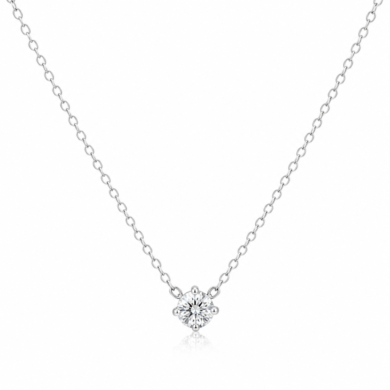 Celestial Solitaire Necklace