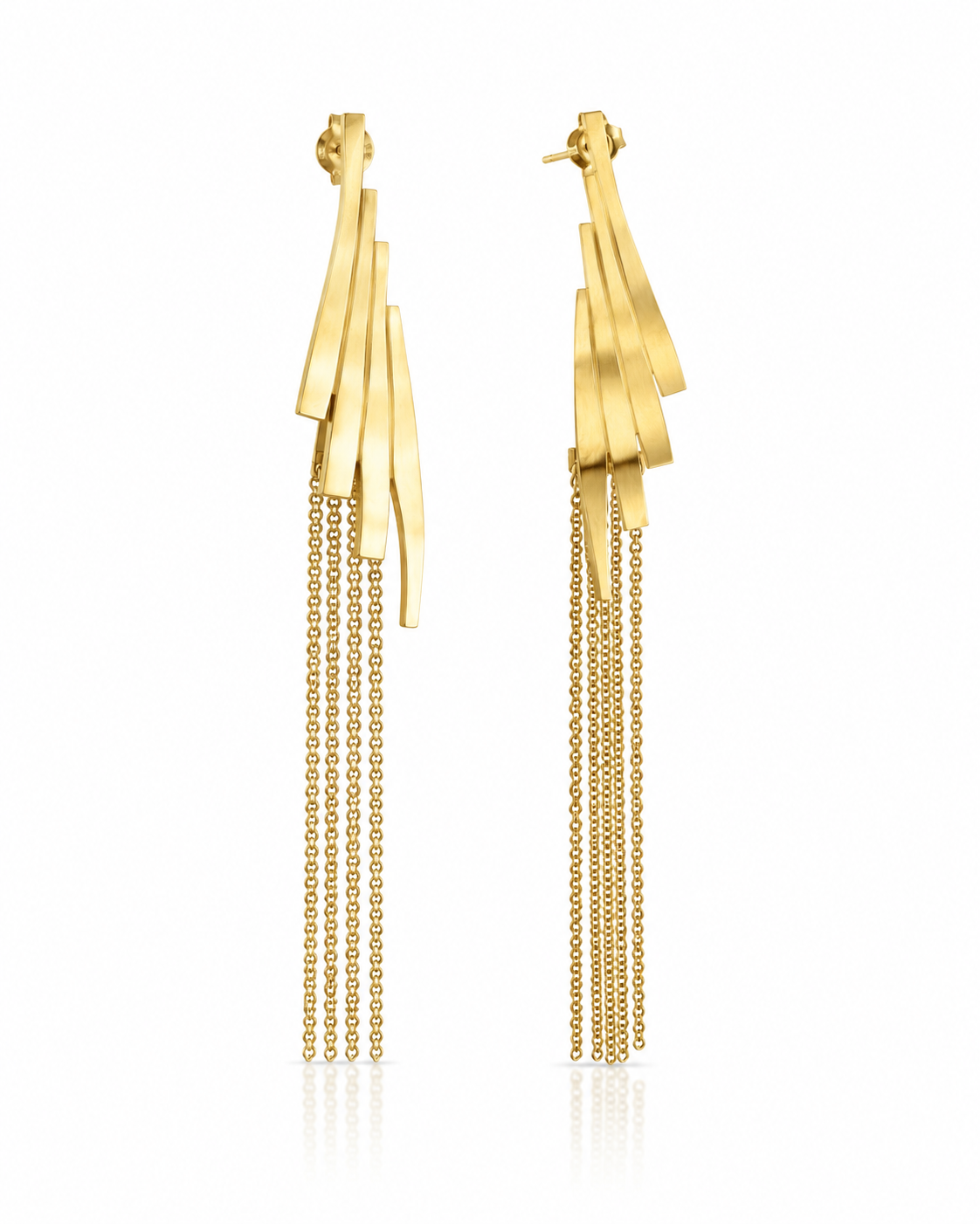 Cascade Fringe Drop Earrings