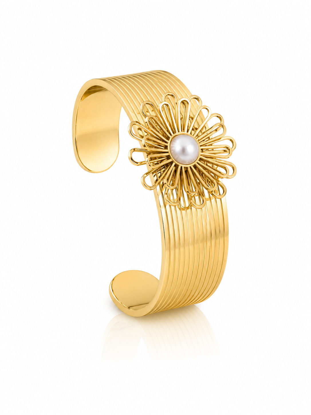 Fleur d'Or Cuff