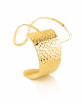 Multi-Band Hammered Cuff