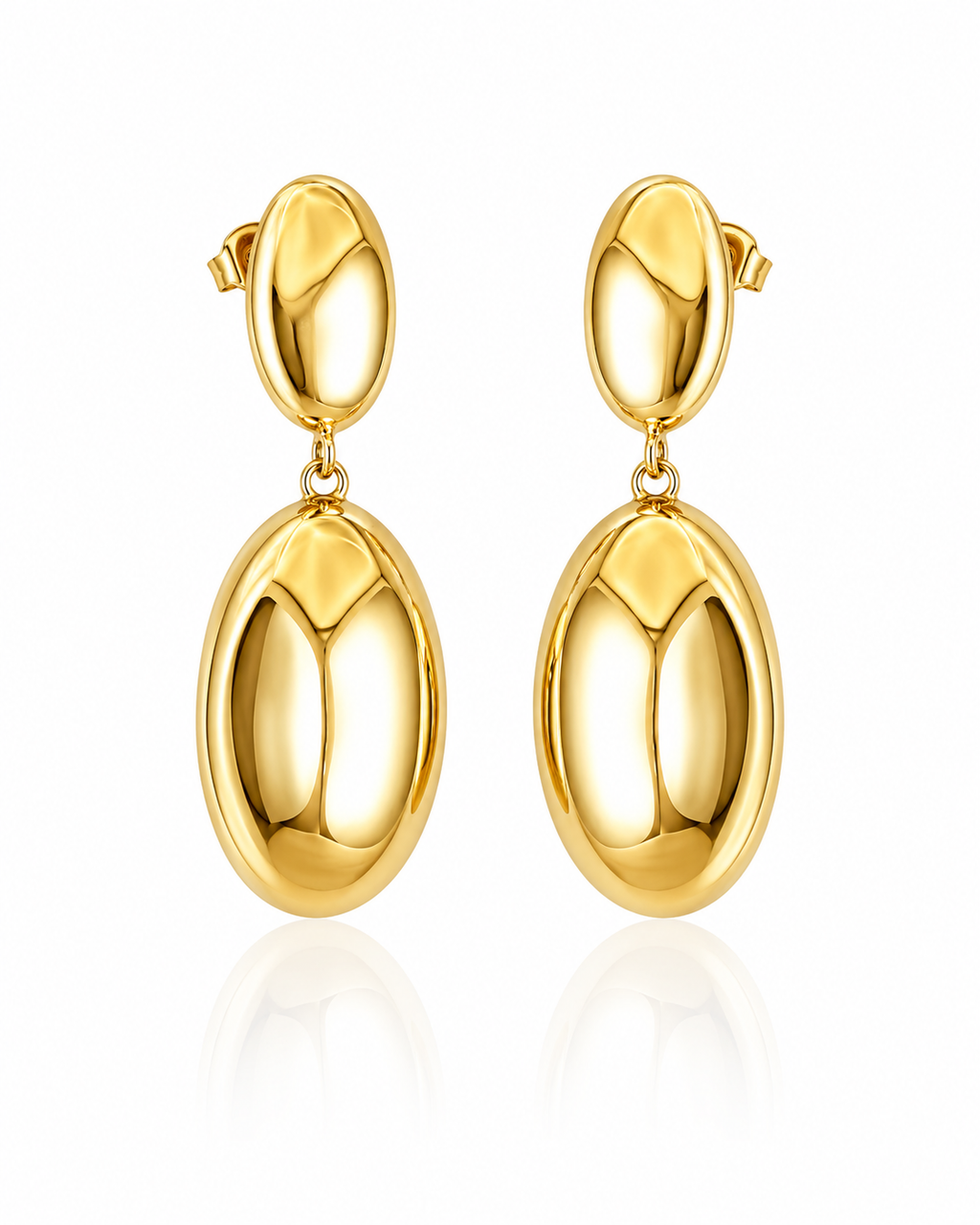 Aura Sculptural Drop Earrings