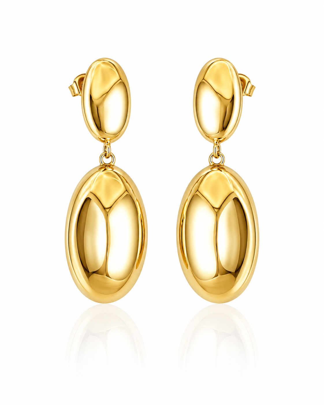 Aura Sculptural Drop Earrings