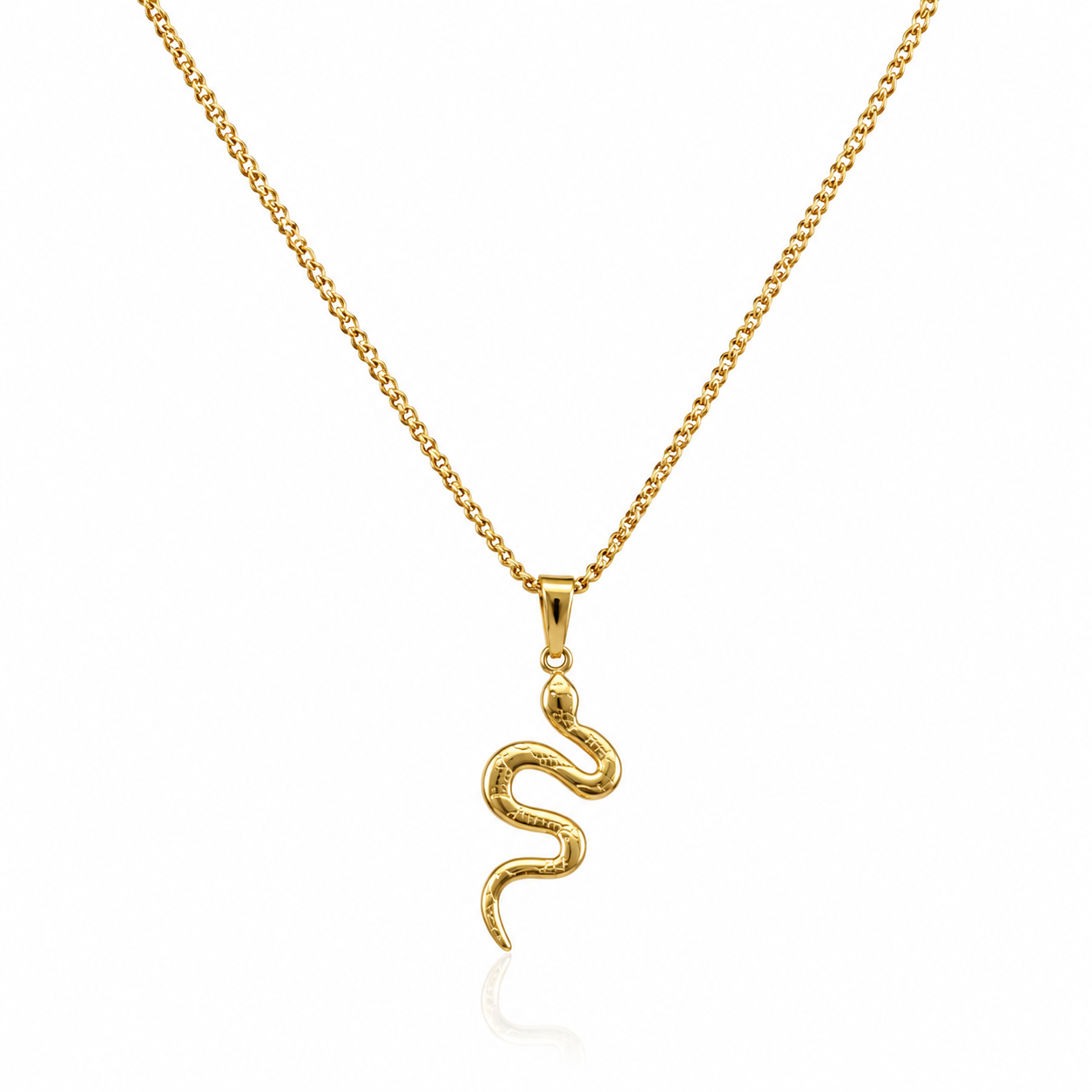 Serpentine Charm Necklace