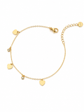 Heart Charm Bracelet