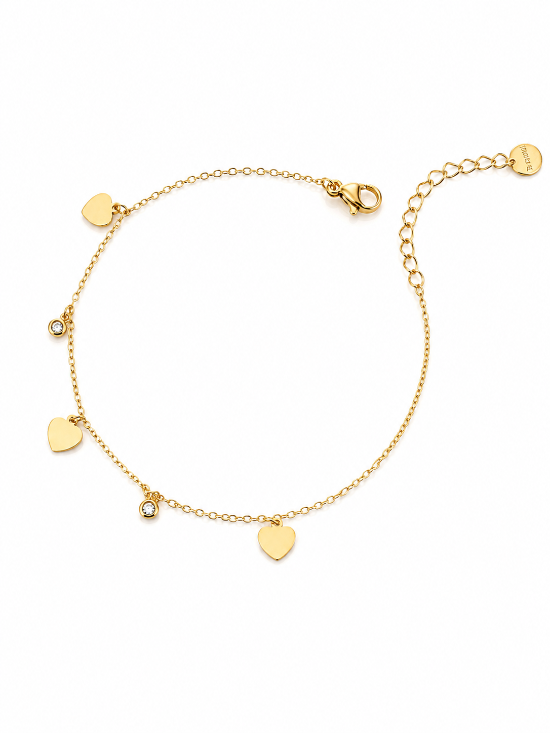 Heart Charm Bracelet