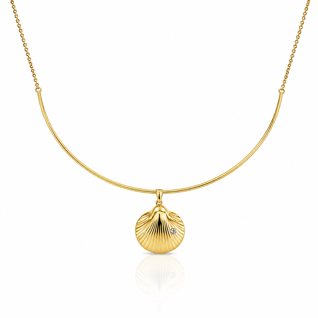 Sculpted Shell Torque Choker