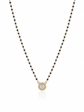 Solitaire Halo Mangalsutra