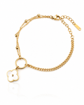 Fleur Luxe Charm Bracelet