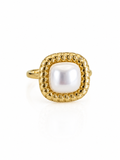 Baroque Pearl Cocktail Ring