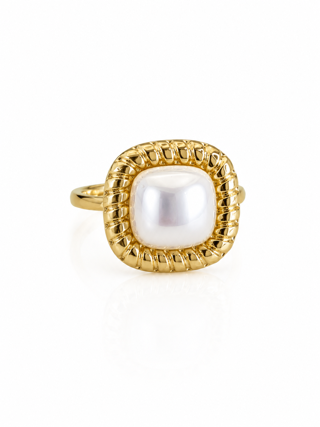 Baroque Pearl Cocktail Ring